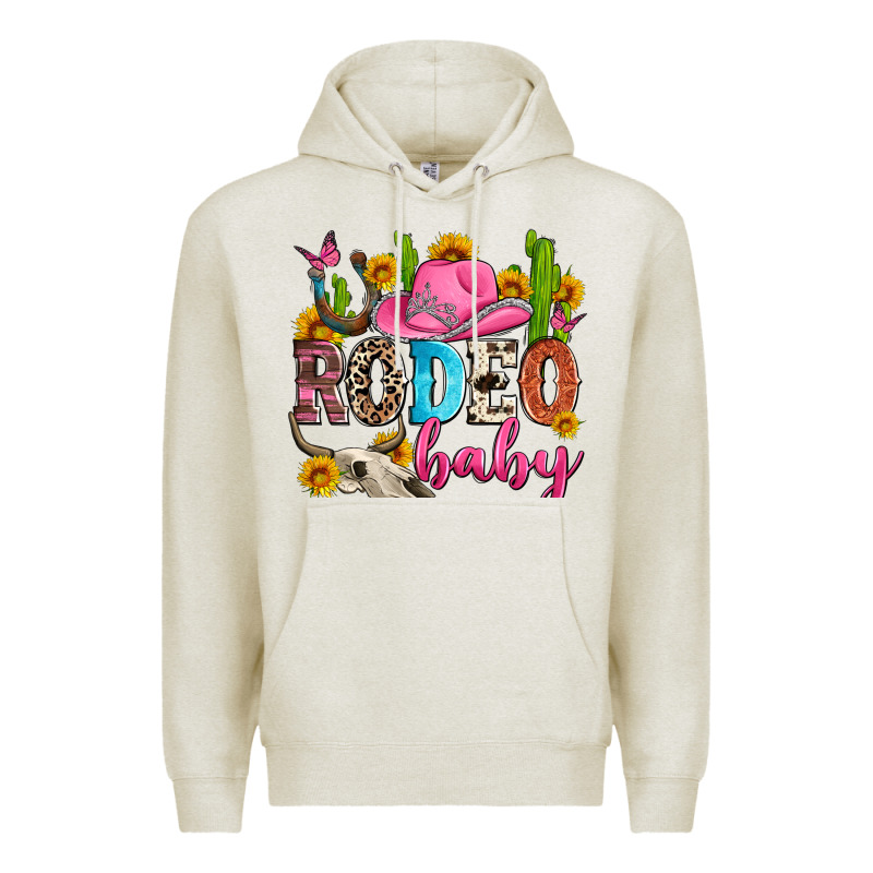 Rodeo Baby Premium Hoodie by Zillion Design Studio | Teevron