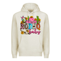 Oatmeal Heather rodeo baby Premium Hoodie - Zillion Design Studio