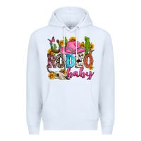 White rodeo baby Premium Hoodie - Zillion Design Studio