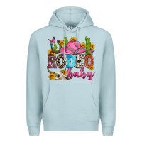 Blue Mist rodeo baby Premium Hoodie - Zillion Design Studio