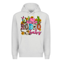 Dove Grey rodeo baby Premium Hoodie - Zillion Design Studio