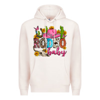 Pale Pink rodeo baby Premium Hoodie - Zillion Design Studio