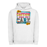 Pigment Lunar Rock caution i really don't care Urban Hoodie - Zillion Design Studio