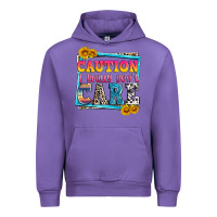 Tulip caution i really don't care Urban Hoodie - Zillion Design Studio