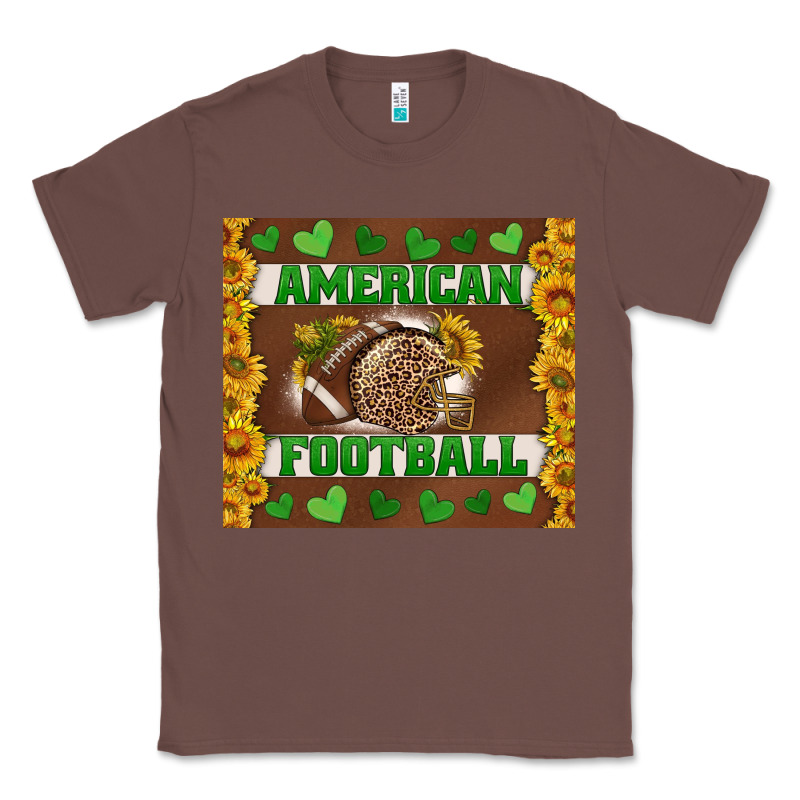 American Football With Sunflower Tumbler Classic Tee by BundleAndBundleShop | Teevron