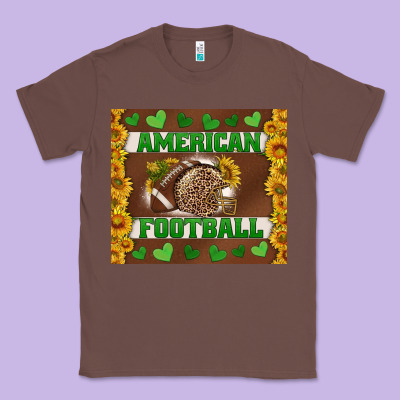 American Football With Sunflower Tumbler Classic Tee Designed By Bundleandbundleshop