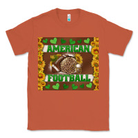 Copper american football with sunflower tumbler Classic Tee - BundleAndBundleShop