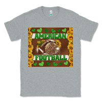 Heather Grey american football with sunflower tumbler Classic Tee - BundleAndBundleShop