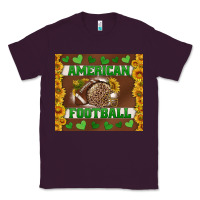Plum american football with sunflower tumbler Classic Tee - BundleAndBundleShop