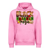 Fuchsia Pink black teacher magic Urban Hoodie - Zillion Design Studio