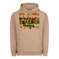 Pigment Burro black teacher magic Urban Hoodie - Zillion Design Studio