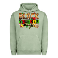 Pigment Oil Green black teacher magic Urban Hoodie - Zillion Design Studio