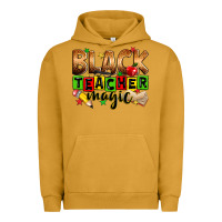 Pigment Peanut Butter black teacher magic Urban Hoodie - Zillion Design Studio