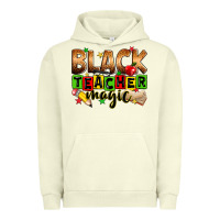 Pigment Pistachio black teacher magic Urban Hoodie - Zillion Design Studio