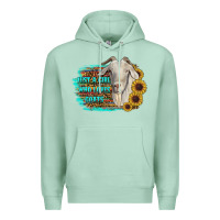 Seafoam just a girl who loves goats Premium Hoodie - RanaPortraitStore