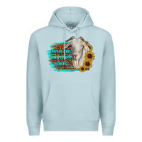 Blue Mist just a girl who loves goats Premium Hoodie - RanaPortraitStore