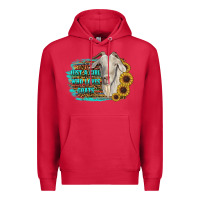 Just A Girl Who Loves Goats Premium Hoodie | Teevron