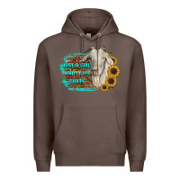 Coffee just a girl who loves goats Premium Hoodie - RanaPortraitStore