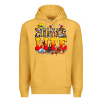 Mustard miner life Premium Hoodie - Zillion Design Studio