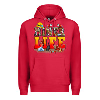 Cardinal miner life Premium Hoodie - Zillion Design Studio