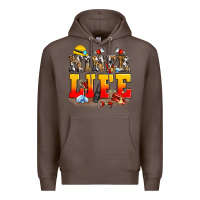 Coffee miner life Premium Hoodie - Zillion Design Studio