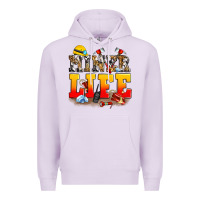 Lilac miner life Premium Hoodie - Zillion Design Studio