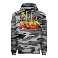 Slate Camo miner life Premium Hoodie - Zillion Design Studio