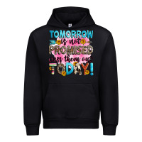 Black tomorrow is not promised cuss them out today! Urban Hoodie - Zillion Design Studio