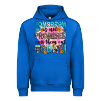 Cobalt tomorrow is not promised cuss them out today! Urban Hoodie - Zillion Design Studio