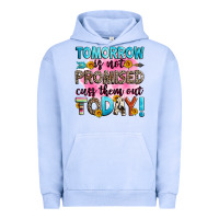 Pigment Grape Ice tomorrow is not promised cuss them out today! Urban Hoodie - Zillion Design Studio