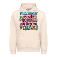 Sandshell tomorrow is not promised cuss them out today! Urban Hoodie - Zillion Design Studio