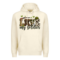 Sandshell love my soldier Premium Hoodie - Zillion Design Studio