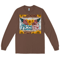 Chestnut freedom 4th of july Long Sleeve Tee - BarkalooDesign