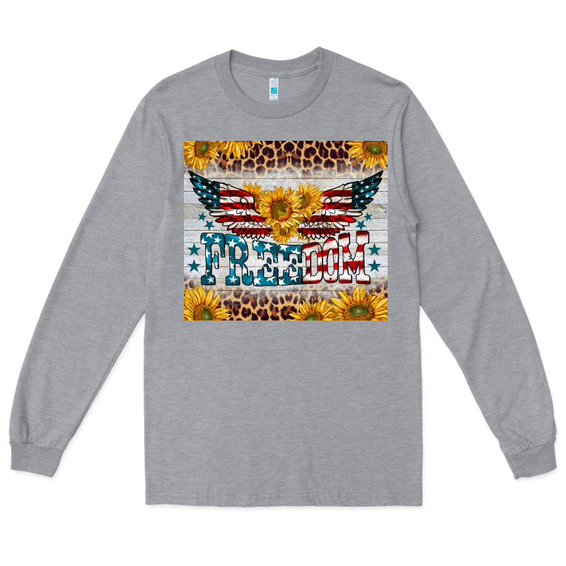 Freedom 4th Of July Long Sleeve Tee by BarkalooDesign | Teevron