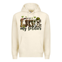 Tofu love my soldier Premium Hoodie - Zillion Design Studio