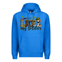 True Royal love my soldier Premium Hoodie - Zillion Design Studio