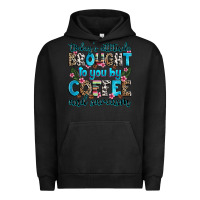 Pigment Black today's attitude brought to you by coffee and sarc Urban Hoodie - Zillion Design Studio