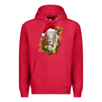 Cardinal christmas goat Premium Hoodie - RanaPortraitStore