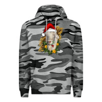 Slate Camo christmas goat Premium Hoodie - RanaPortraitStore
