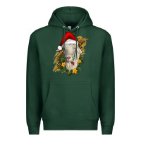 Sports Green christmas goat Premium Hoodie - RanaPortraitStore