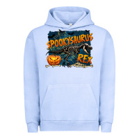 Pigment Grape Ice Spooky Saurus Rex Urban Hoodie - texasbilliewilder