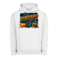 Pigment Lunar Rock Spooky Saurus Rex Urban Hoodie - texasbilliewilder