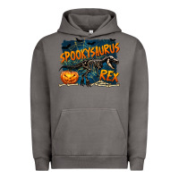 Pigment Tornado Spooky Saurus Rex Urban Hoodie - texasbilliewilder
