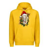 Lemon christmas goat Premium Hoodie - RanaPortraitStore