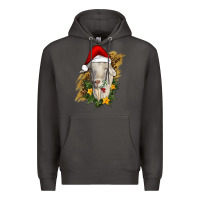 Smoke christmas goat Premium Hoodie - RanaPortraitStore
