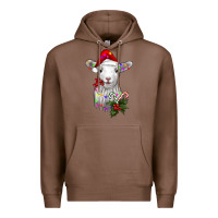 Chestnut christmas baby sheep Premium Hoodie - RanaPortraitStore