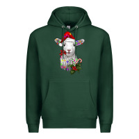 Sports Green christmas baby sheep Premium Hoodie - RanaPortraitStore