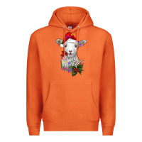 Carrot christmas baby sheep Premium Hoodie - RanaPortraitStore
