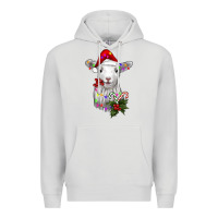 Dove Grey christmas baby sheep Premium Hoodie - RanaPortraitStore