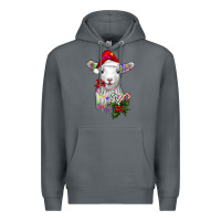 Rock christmas baby sheep Premium Hoodie - RanaPortraitStore